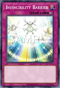 Invincibility Barrier, Yu-Gi-Oh! card, TRAP