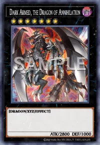 Dark Armed, the Dragon of Annihilation, Yu-Gi-Oh! card, DARK