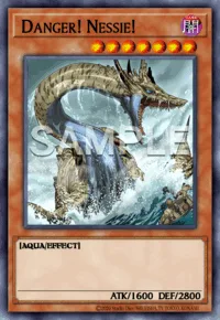 Danger! Nessie!, Yu-Gi-Oh! card, DARK