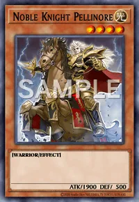Noble Knight Pellinore, Yu-Gi-Oh! card, LIGHT