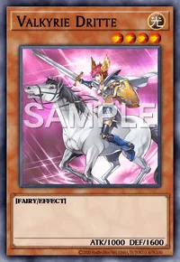 Valkyrie Dritte, Yu-Gi-Oh! card, LIGHT