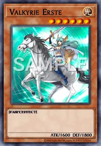 Valkyrie Erste, Yu-Gi-Oh! card, LIGHT