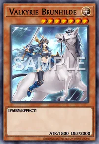 Valkyrie Brunhilde, Yu-Gi-Oh! card, LIGHT