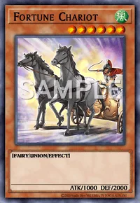 Fortune Chariot, Yu-Gi-Oh! card, WIND