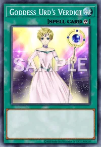 Goddess Urd's Verdict, Yu-Gi-Oh! card, SPELL