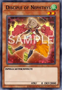 Disciple of Nephthys, Yu-Gi-Oh! card, WIND