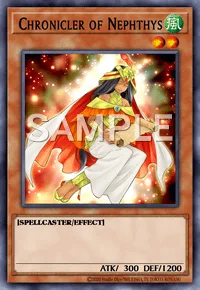 Chronicler of Nephthys, Yu-Gi-Oh! card, WIND