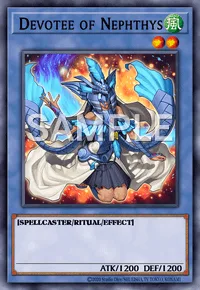 Devotee of Nephthys, Yu-Gi-Oh! card, WIND