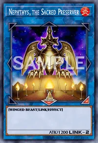 Nephthys, the Sacred Preserver, Yu-Gi-Oh! card, FIRE