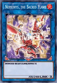 Nephthys, the Sacred Flame, Yu-Gi-Oh! card, FIRE