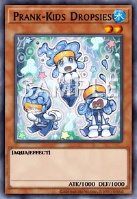Prank-Kids Dropsies, Yu-Gi-Oh! card, WATER