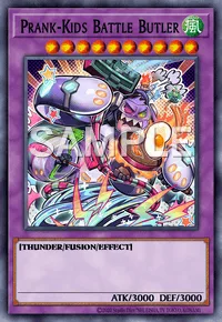 Prank-Kids Battle Butler, Yu-Gi-Oh! card, WIND