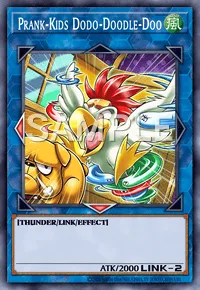 Prank-Kids Dodo-Doodle-Doo, Yu-Gi-Oh! card, WIND
