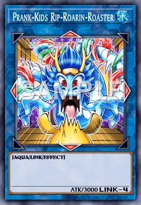 Prank-Kids Rip-Roarin-Roaster, Yu-Gi-Oh! card, WATER