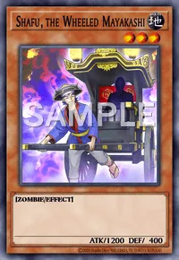 Shafu, the Wheeled Mayakashi, Yu-Gi-Oh! card, EARTH