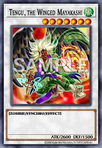 Tengu, the Winged Mayakashi, Yu-Gi-Oh! card, WIND