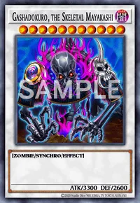 Gashadokuro, the Skeletal Mayakashi, Yu-Gi-Oh! card, DARK