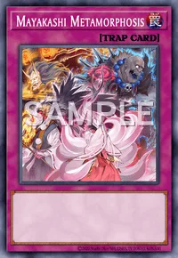 Mayakashi Metamorphosis, Yu-Gi-Oh! card, TRAP