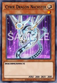 Cyber Dragon Nachster, Yu-Gi-Oh! card, LIGHT