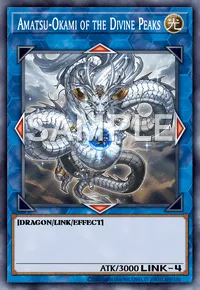 Amatsu-Okami of the Divine Peaks, Yu-Gi-Oh! card, LIGHT