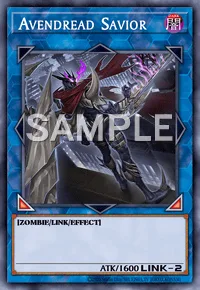 Avendread Savior, Yu-Gi-Oh! card, DARK