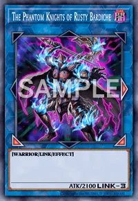 The Phantom Knights of Rusty Bardiche, Yu-Gi-Oh! card, DARK