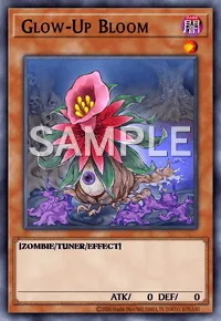 Glow-Up Bloom, Yu-Gi-Oh! card, DARK