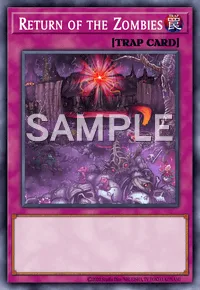 Return of the Zombies, Yu-Gi-Oh! card, TRAP