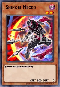 Shinobi Necro, Yu-Gi-Oh! card, DARK