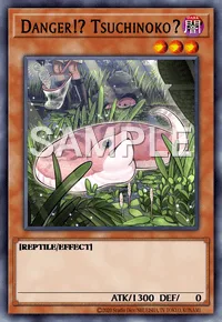 Danger!? Tsuchinoko?, Yu-Gi-Oh! card, DARK