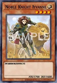 Noble Knight Iyvanne, Yu-Gi-Oh! card, LIGHT