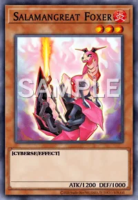 Salamangreat Foxer, Yu-Gi-Oh! card, FIRE