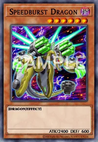 Speedburst Dragon, Yu-Gi-Oh! card, DARK