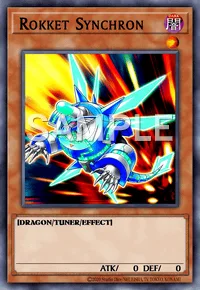 Rokket Synchron, Yu-Gi-Oh! card, DARK