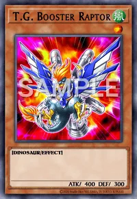T.G. Booster Raptor, Yu-Gi-Oh! card, WIND