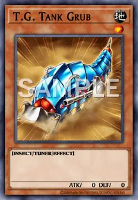 T.G. Tank Grub, Yu-Gi-Oh! card, EARTH