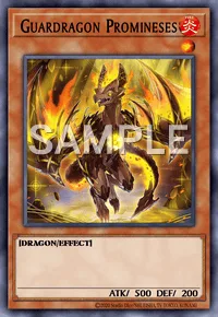 Guardragon Promineses, Yu-Gi-Oh! card, FIRE