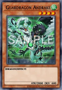 Guardragon Andrake, Yu-Gi-Oh! card, WIND