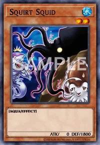 Squirt Squid, Yu-Gi-Oh! card, WATER
