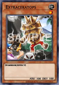 Extraceratops, Yu-Gi-Oh! card, EARTH