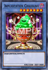 Impcantation Chalislime, Yu-Gi-Oh! card, DARK