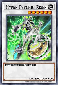 Hyper Psychic Riser, Yu-Gi-Oh! card, EARTH