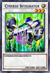 Cyberse Integrator, Yu-Gi-Oh! card, LIGHT