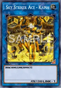 Sky Striker Ace - Kaina, Yu-Gi-Oh! card, EARTH