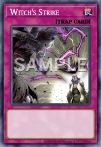 Witch's Strike, Yu-Gi-Oh! card, TRAP
