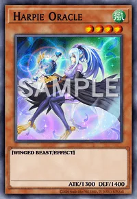 Harpie Oracle, Yu-Gi-Oh! card, WIND