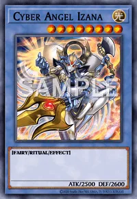Cyber Angel Izana, Yu-Gi-Oh! card, LIGHT
