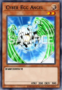 Cyber Egg Angel, Yu-Gi-Oh! card, LIGHT