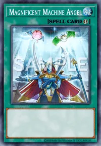 Magnificent Machine Angel, Yu-Gi-Oh! card, SPELL