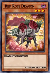 Red Rose Dragon, Yu-Gi-Oh! card, DARK